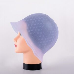 Gorro Mechas Translucido Silicona Rosa Gm01 Bifull