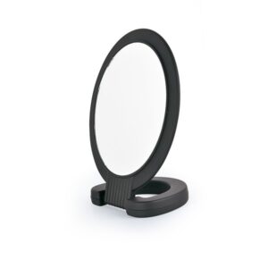 Espejo Clam Negro 12.3cm Soporte Multifuncional Bifull