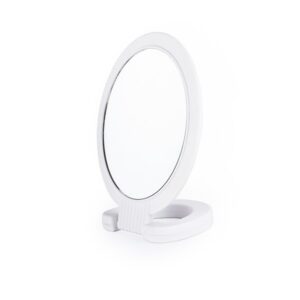 Espejo Clam Blanco 12.3cm Soporte Multifuncional Bifull