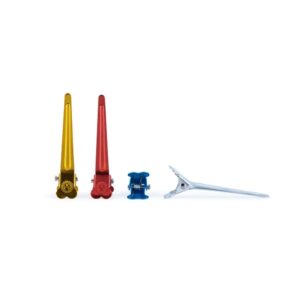 Pinzas Separación Aluminio Colores Variados Liss Clips Bote 50uds Bifull