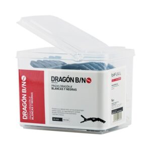 Pinzas Dragón Bote 25unds (10unds Blancas 15uds Negras) Bifull