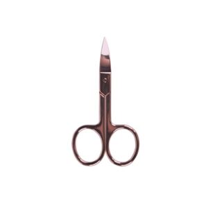 Tijera Manicura Curvada 9.3cm Pink Bronze Bifull