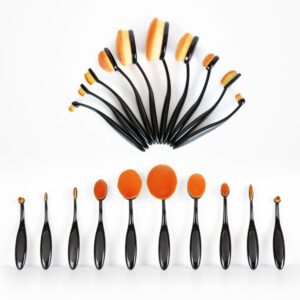 Pack 10uds Brochas Ovaladas Brov Bifull