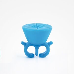 Anillo Soporte paraBotella de Esmalte Top Finger Blue Bifull