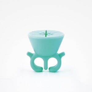 Anillo Soporte paraBotella de Esmalte Top Finger Green Bifull