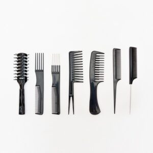 Set 7 Peines y Funda Gea Black Bifull