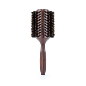 Cepillo Madera de Ebano Redondo Cerdas 100% Jabalí Ebony Nº 90 Bifull