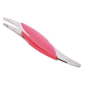 Pinza Ergonómica Punta Redonda Brezze Rosa Bifull