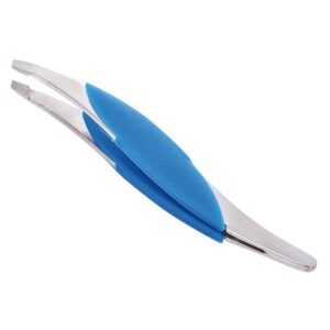 Pinza Ergonómica Punta Redonda Brezze Blue Bifull