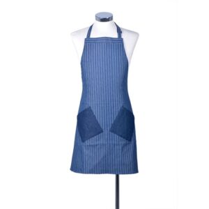 DELANTAL NOKA NAVI AZUL POLYESTER 63*82cm BIFULL