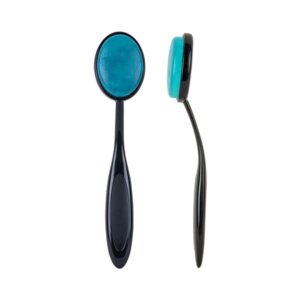 Brocha Maquillaje Ovalada Silicona Aquamarine Bifull