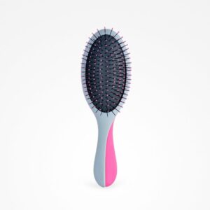 Cepillo y Espejo Magnético Duo Gris-Rosa Bifull