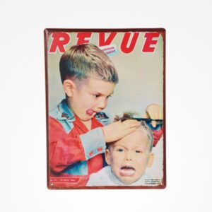 Chapas Metálicas Barberia Vintage Barber Shop Nº1