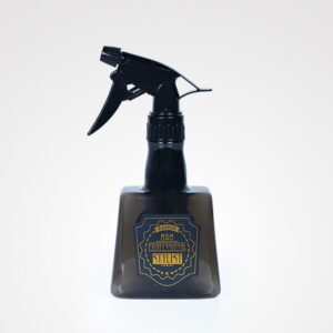 Pulverizador Plástico Negro Barber Style 300ml