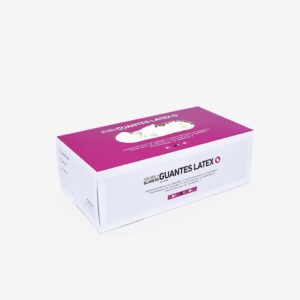 Guante Latex Bifull 5 Gramos Color Blanco Calidad Aql 15 - Talla S