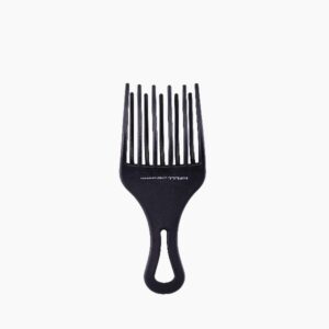 Peine Ahuecador Doble Curvado Carbon Line