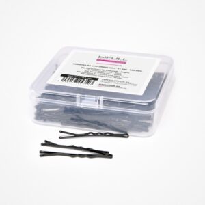 Horquillas  Clip Ondulado 51mm 150 Uds Negras