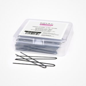 Horquillas Moño 67 mm Negras 150 Uds