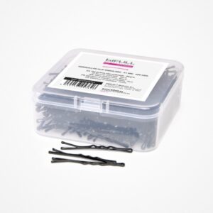 Horquillas Clip Ondulado negras  51 mm 400 Uds