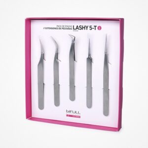 Pack de Pinzas para Extensiones de Pestañas (pack 5 Uds)
