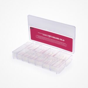 Tips XXL Square 360 Uds  Transparentes para alargar uñas naturales
