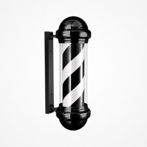 BARBER POLE BLACK 73*23*31CM BIFULL