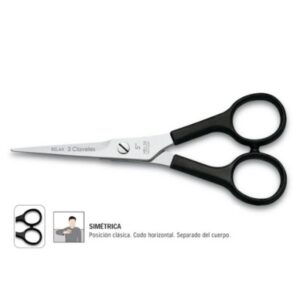 Tijera Peluq. Relax 5.5" Negra D 3C