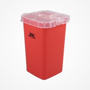 CONTENEDOR ROJO PARA DESECHAR HOJAS DE AFEITAR JNC01 JRL