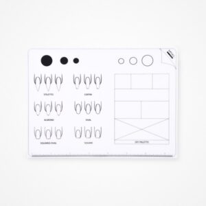 Alfombra de Silicona para practicar uñas acrílicas