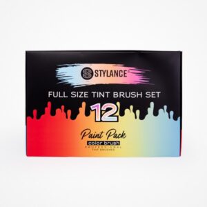 Set 12 paletinas Paint Pack Color Brush Stylance