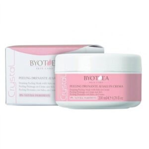 Peeling Drenante Crystal con Sales en Crema 200ml Byotea *FEX