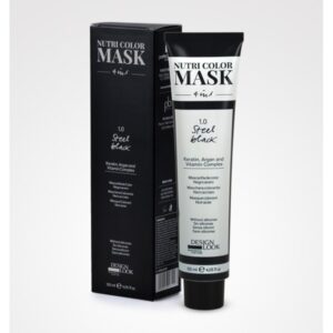 Mascarilla de Color Nutri Color Mask 4 en 1 120ml Negro Acero 1.0