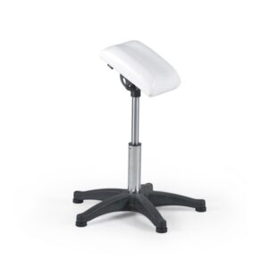 Taburete apoyapies pedicura DRACENA Blanco