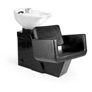 Lavac. SAMOA Negro 006 1 pto Poza HONDA Blanca (mueble VENUS NEGRO)