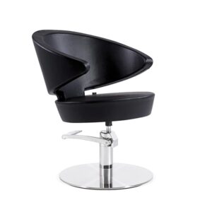 Sill. HIDRA Negro 006 Pie Cuadrado Acero Inox P29 y B.Hid B90