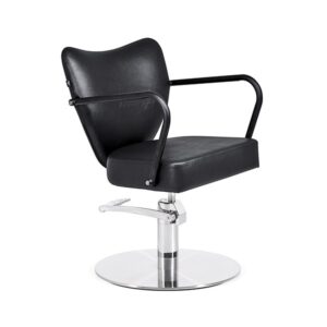 Sill. NEO Negro 006 Pie Cuadrado Acero Inox P29 y B.Hid B90