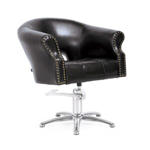 Sill. ROYALE Negro Vintage Pie Aluminio P11 y Bomba Hid B06