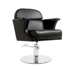 Sill. SABA Negro 006 Pie Redondo Acero Inox P29 y B.Hid B90