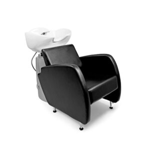 Lavac. SATURNO 1 Pto. Poza Poseidon Blanca + Sillon Afrodita Negro 006