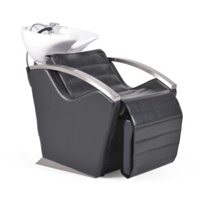 Lavac. ULISES 830 Negro NG3 Vk Masaje En Respaldo (Ceramica Adonis Blanca y Sistema Antigoteo