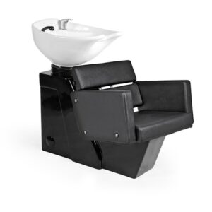 Lavac.COSMO 1 pto Poza HONDA Blanca (mueble VENUS Negro)