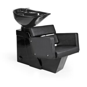 Lavac.COSMO 1 pto Poza HONDA Negra (mueble VENUS Negro)