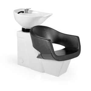 Lavac. GRECO Negro 006 1 pto Poza HONDA Blanca (mueble VENUS BLANCO)