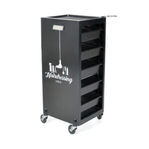 Carro Auxiliar IPSILON Negro con Portasecador (ABS)