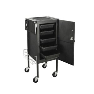 Carro auxiliar metalico DELTA Negro