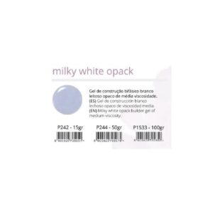 Biphasic Gel Milky White Opack 15gr