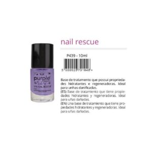 Purple Hidrata y Regenera Spa Nail Rescue 10ml