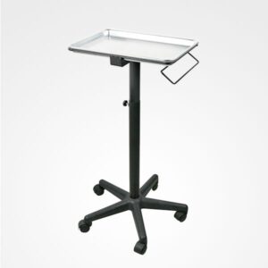 Mesa Ayudante Especial Color Bandeja Metálica y Porta Toallas Eileen Bifull