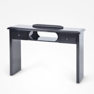 Mesa Manicura Sin Aspirador Celeste Negra