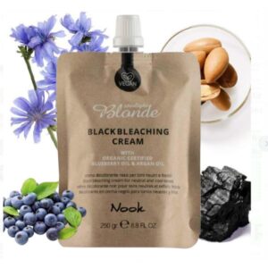 Decoloracion en Crema Negra Para Tonos Neutro y Frios Nook 250gr